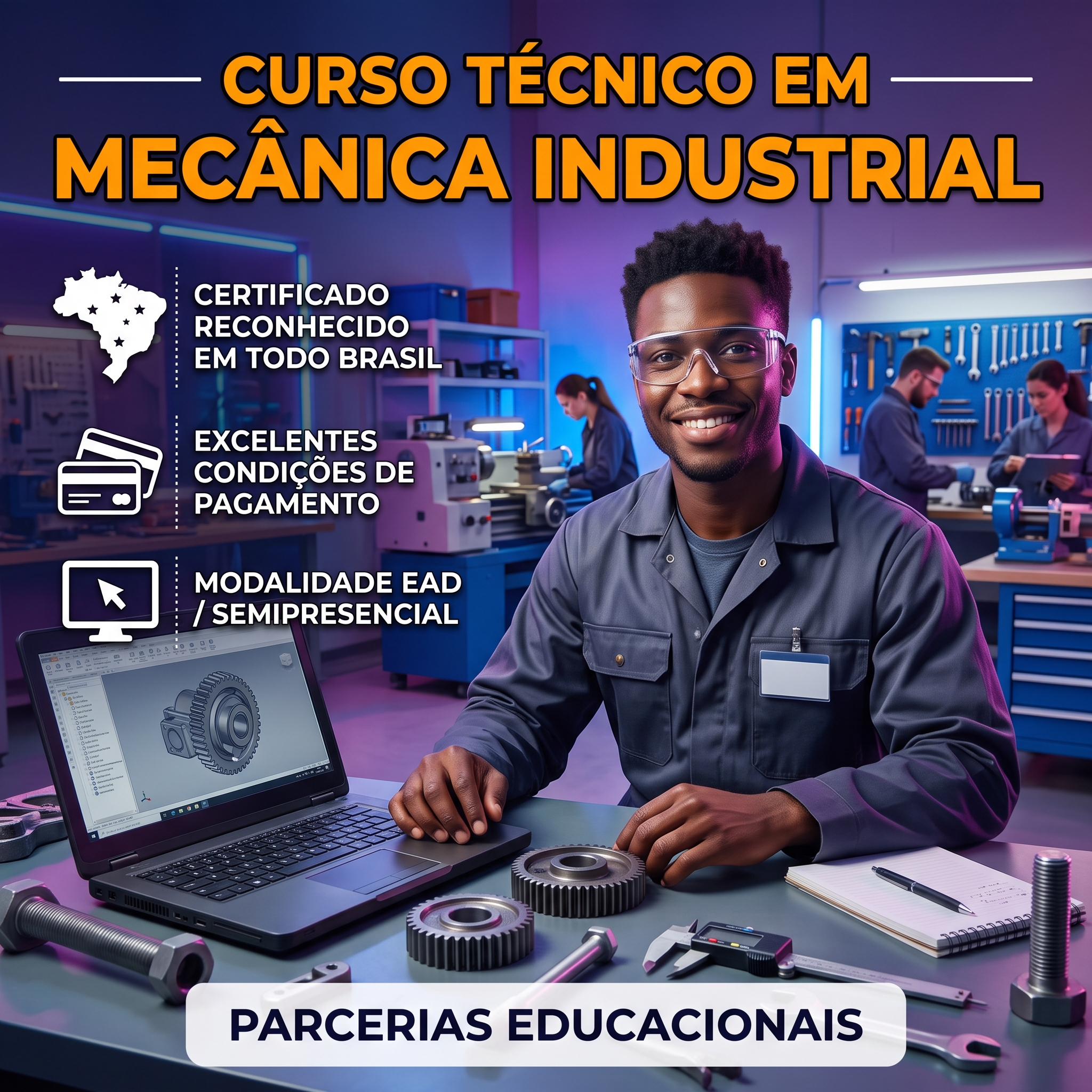 TÉCNICO EM MECÂNICA INDUSTRIAL